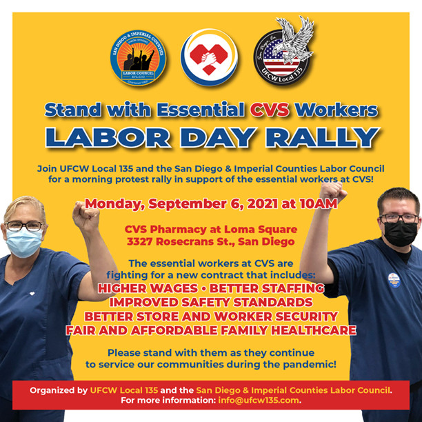 Labor Day Rally UFCW Local 135